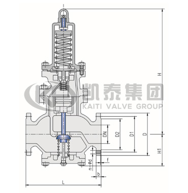 法蘭活塞式減壓閥